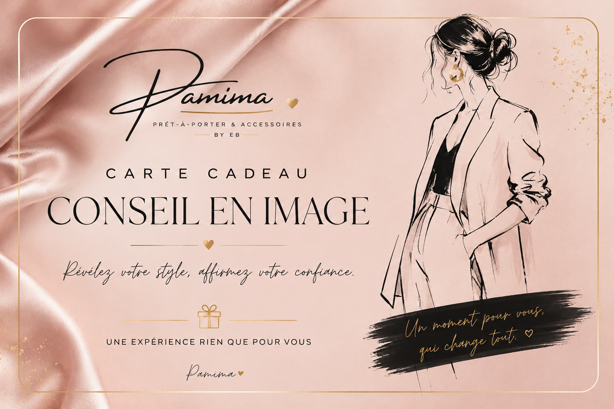 Carte-Cadeau conseil en image chez Pamima
