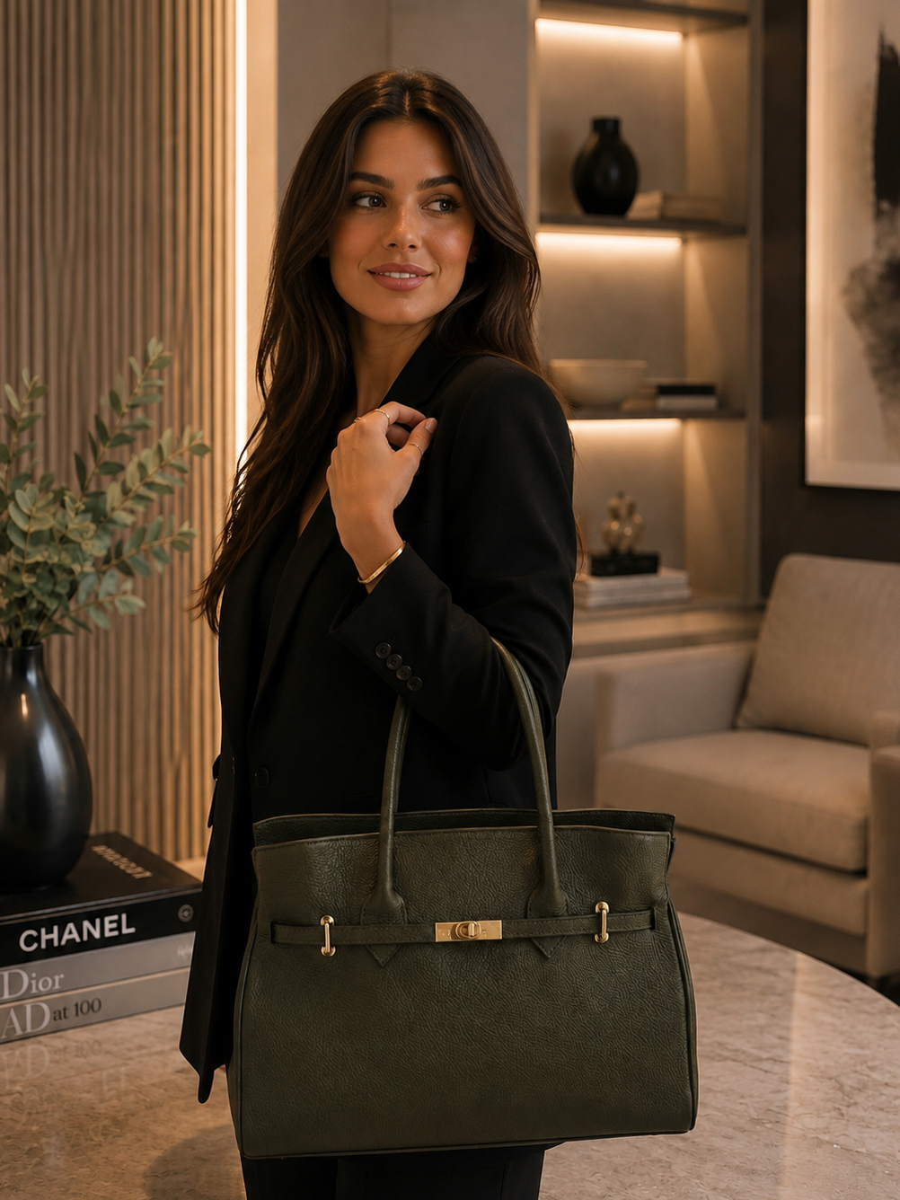 Sac Signature - Vert olive