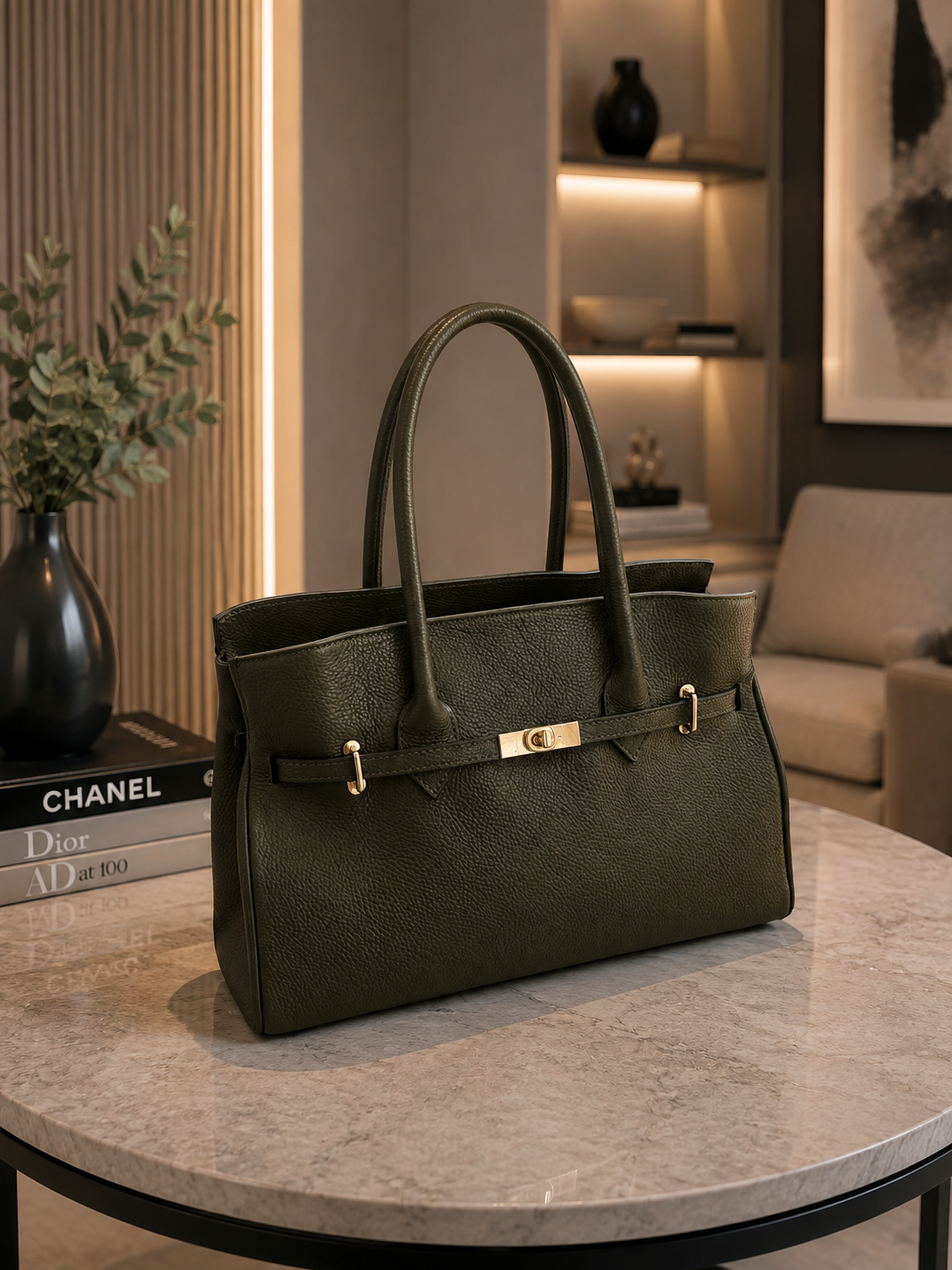 Sac Signature - Vert olive