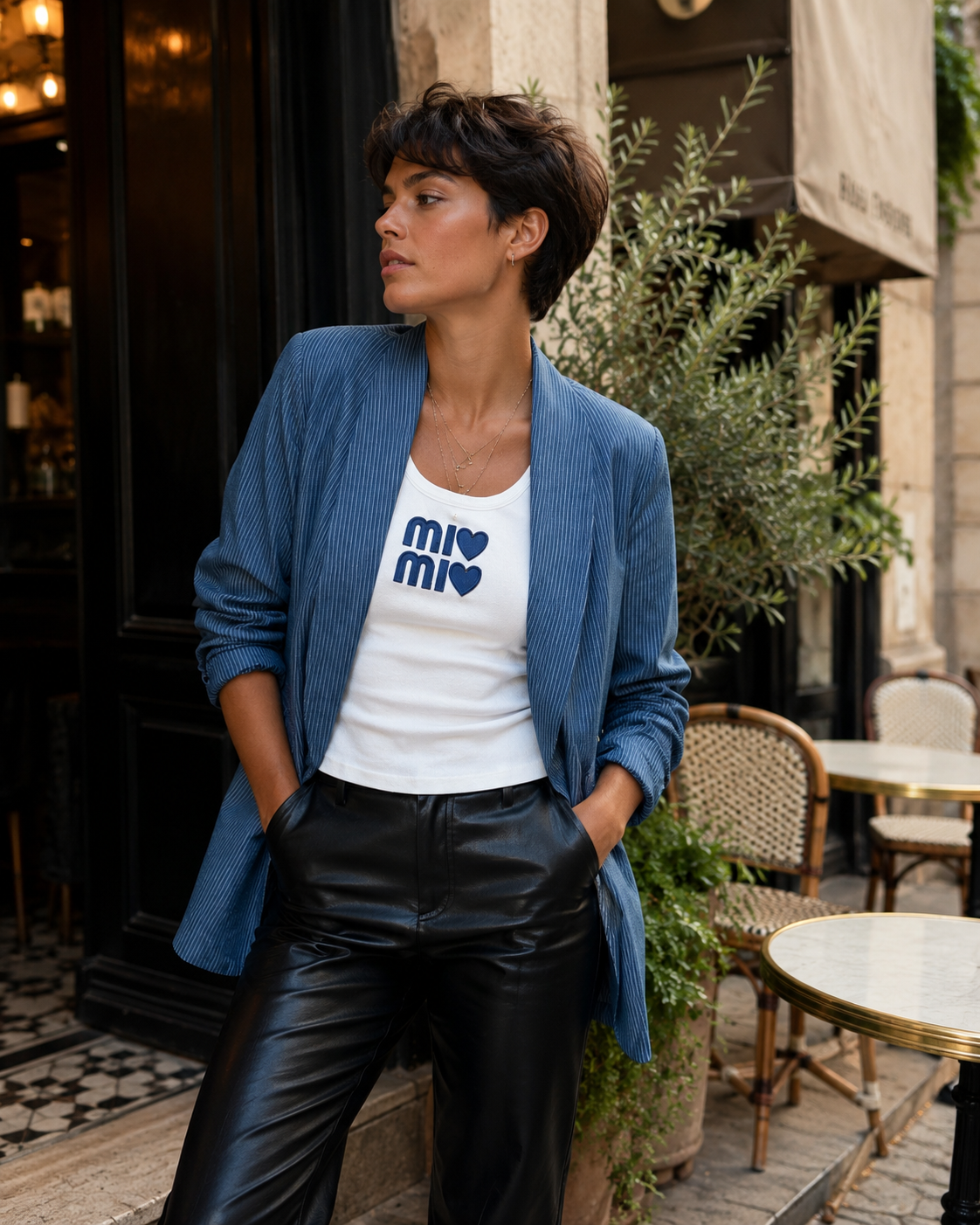 Blazer Ligné Pauline